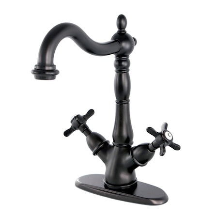 Kingston Brass KS1495BEX Vessel Sink Faucet, Oil Rubbed Bronze KS1495BEX